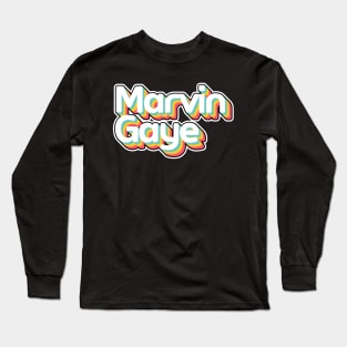 Marv Gaye Colorful Long Sleeve T-Shirt